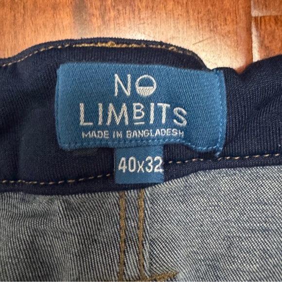No Limbits Adaptive Men's Denim Wheelchair Pant 40x32 - Picture 7 of 11